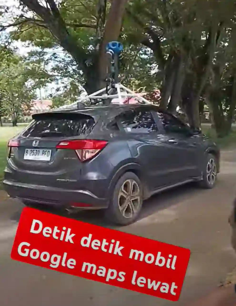 Picture of a Google Car spotted in Watubangga, Kolaka, Southeast Sulawesi, Indonesia on March 27, 2025.