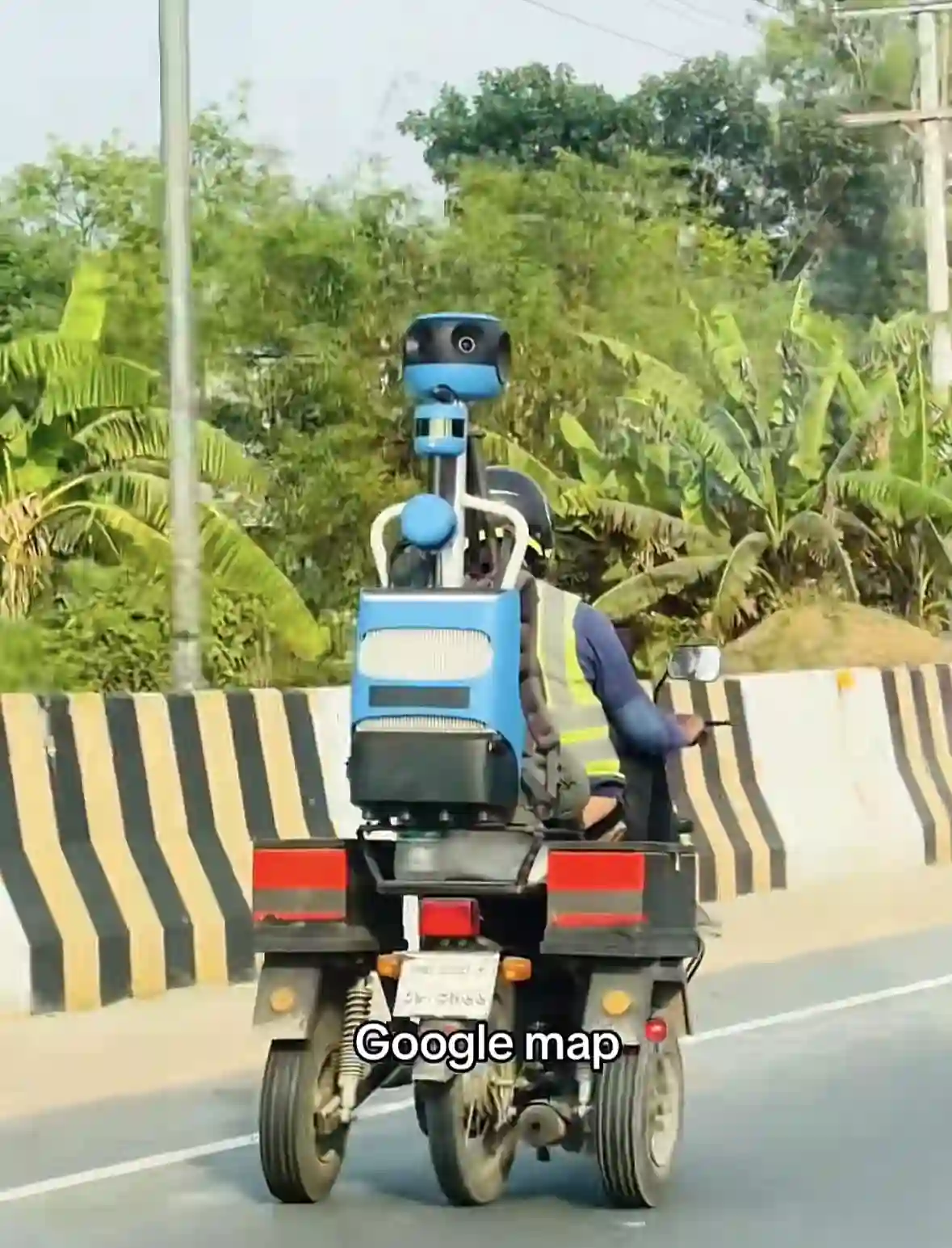 Google Street View car in Bangladesh