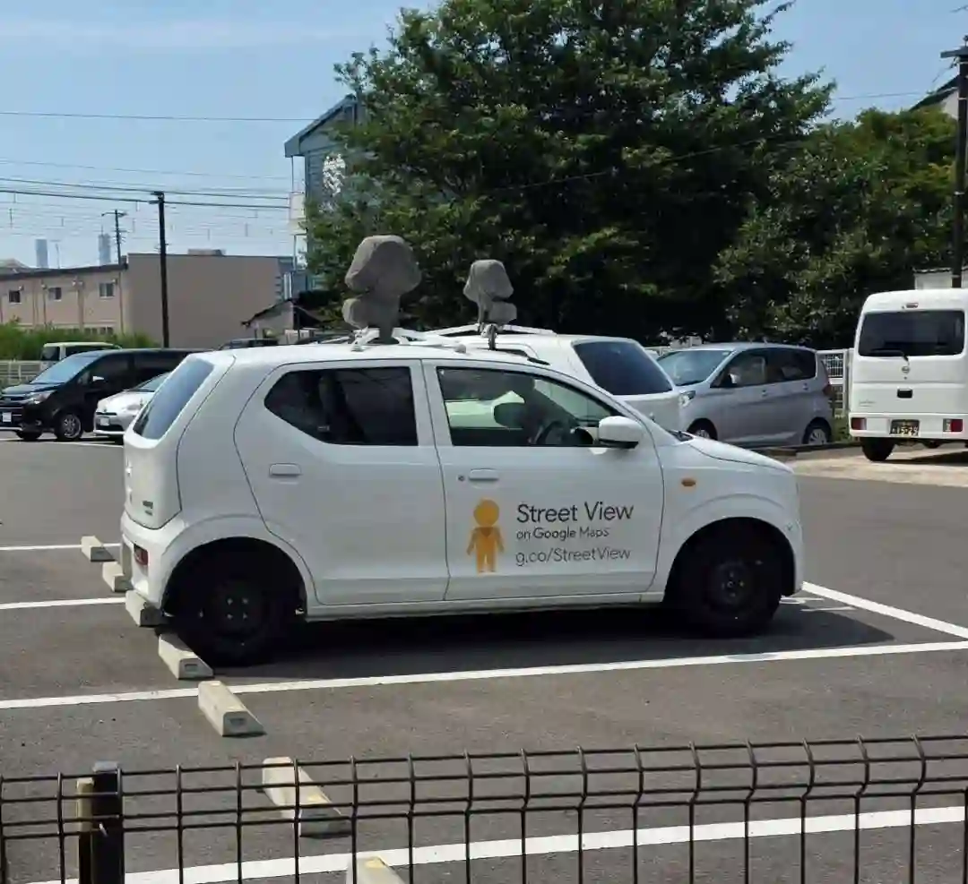 Google Street View car in Japan