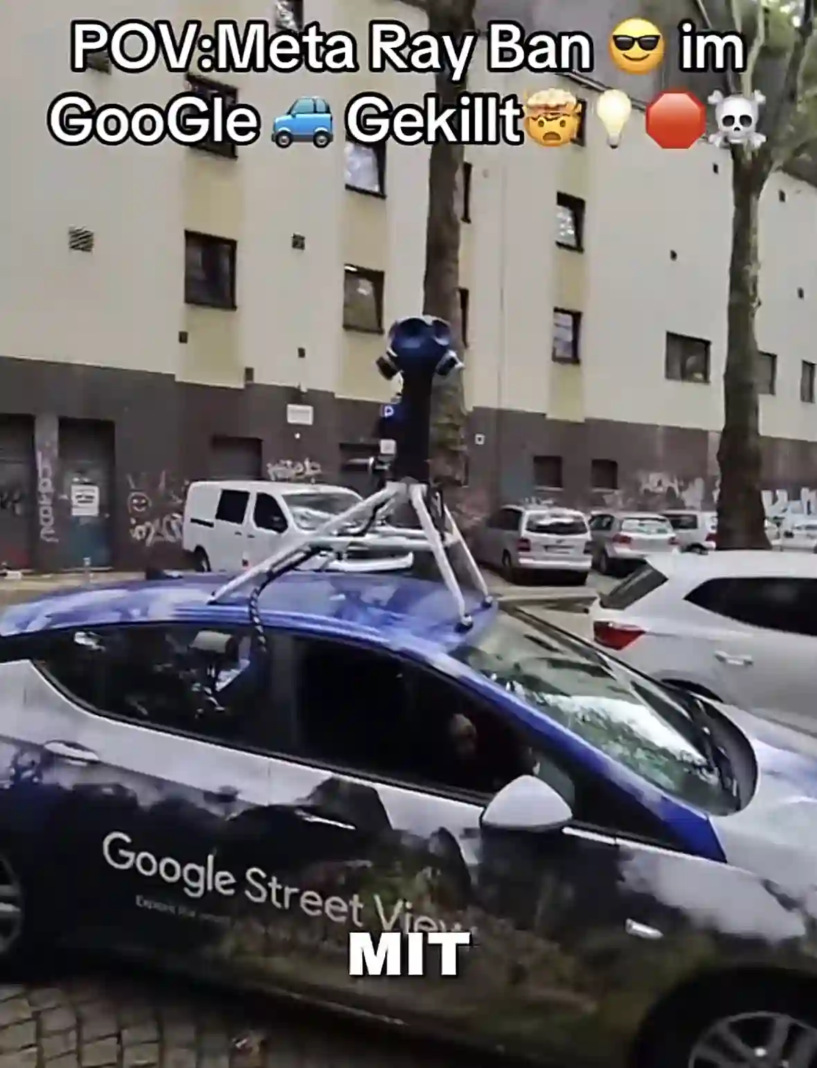 Google Street View car in Dortmund, North Rhine-Westphalia, Germany