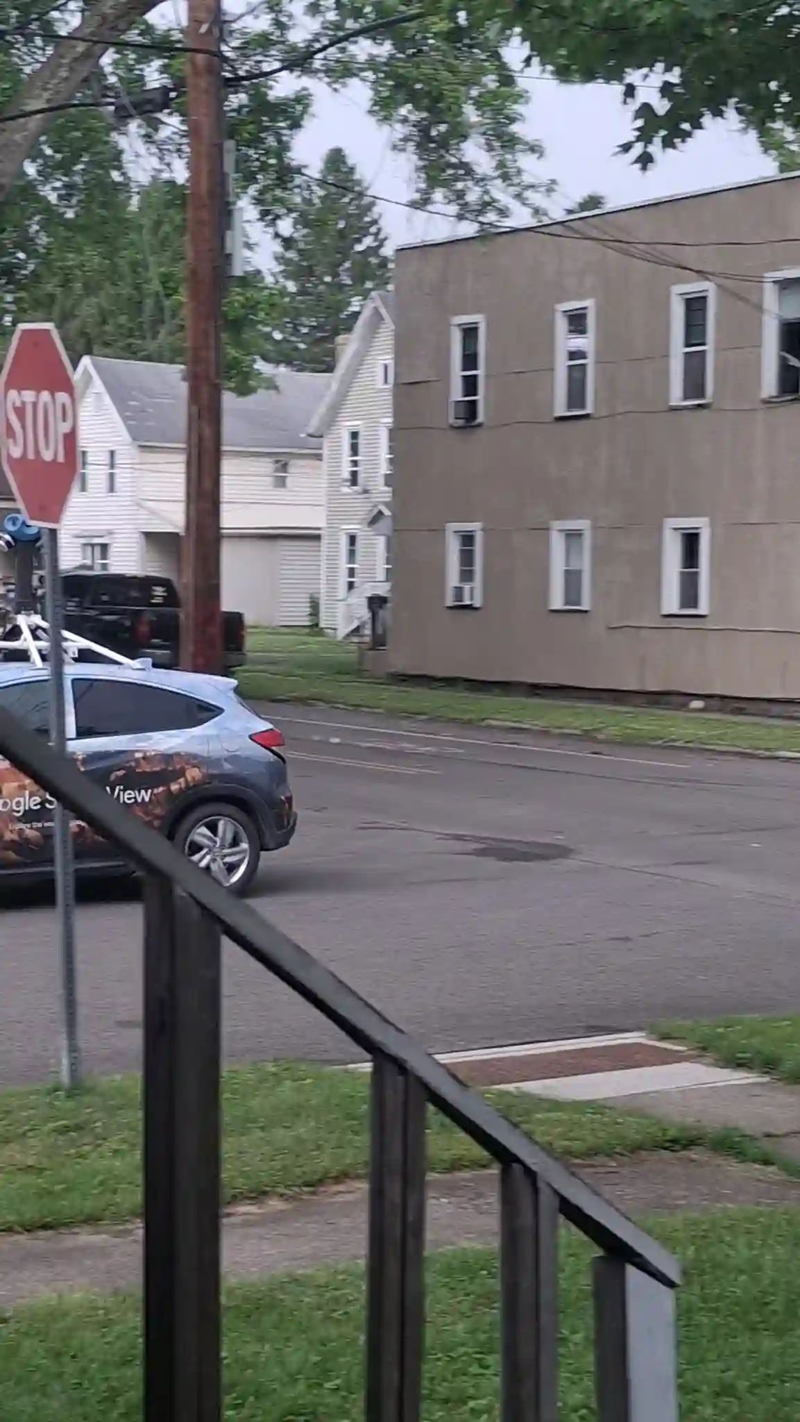 Google Street View car in Olean, New York, United States