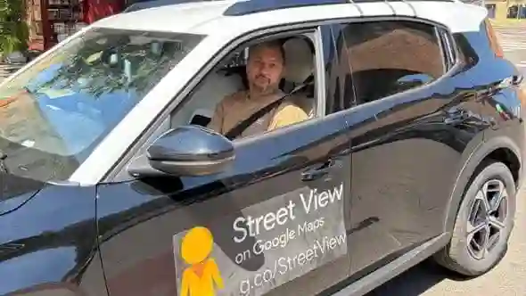 Google Street View car in Bologna, Italy