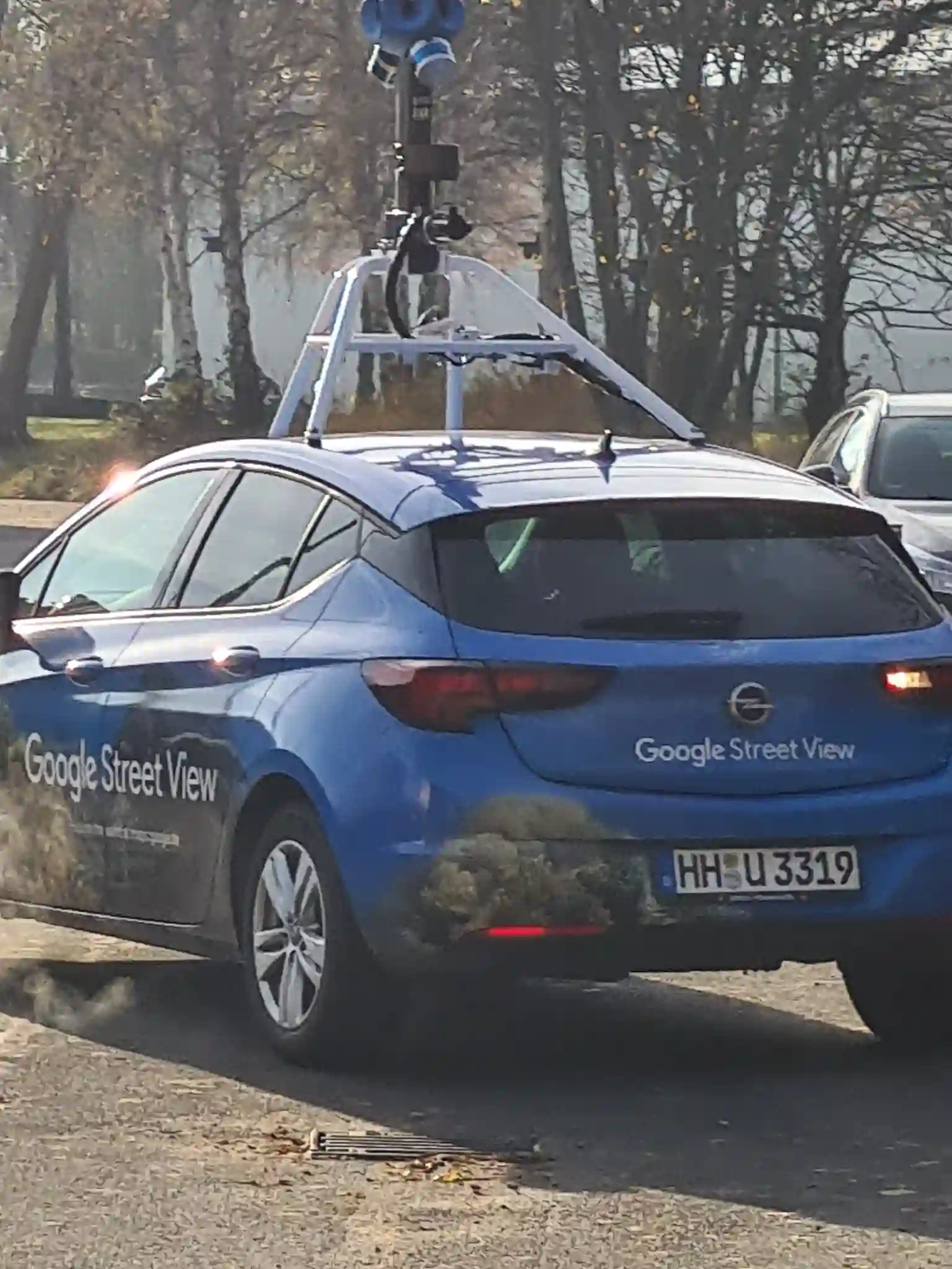 Picture of a Google Car spotted in Bremerhaven, Bremen, Germany on November 25, 2020.
