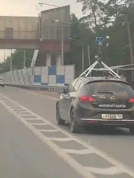 Picture of a Google Car spotted in Voronezh, Voronezh Oblast, Russia on August 9, 2021.