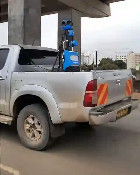 Picture of a Google Car spotted in Nairobi, Kenya on August 12, 2021.