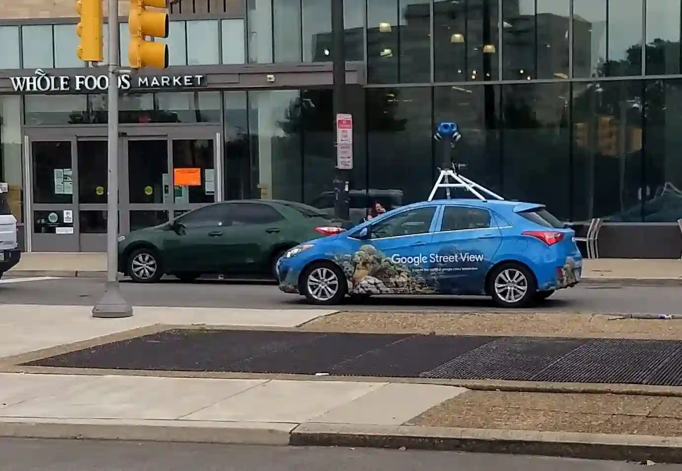 Picture of a Google Car spotted in Philadelphia PA, USA on August 16, 2021.