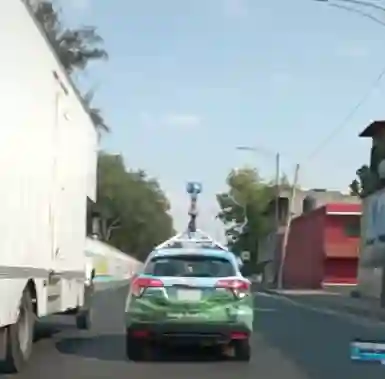 Picture of a Google Car spotted in Tlalnepantla, State of Mexico, Mexico on February 21, 2022.