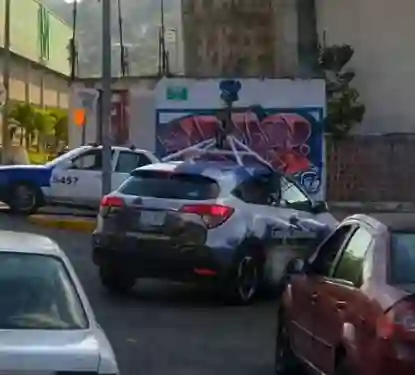 Picture of a Google Car spotted in Acapulco, Guerrero, Mexico on March 3, 2022.
