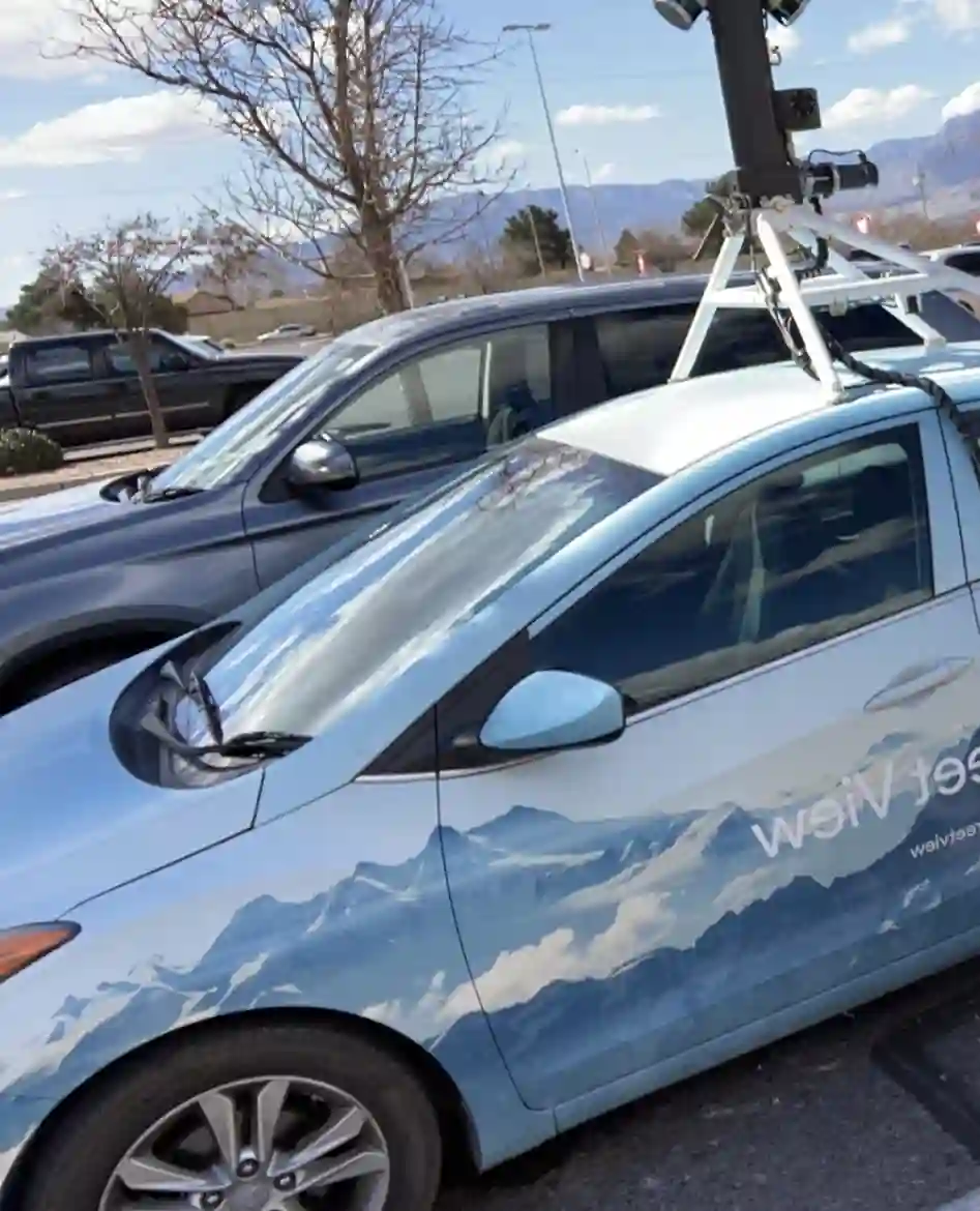 Picture of a Google Car spotted in Albuquerque NM, USA on March 4, 2022.