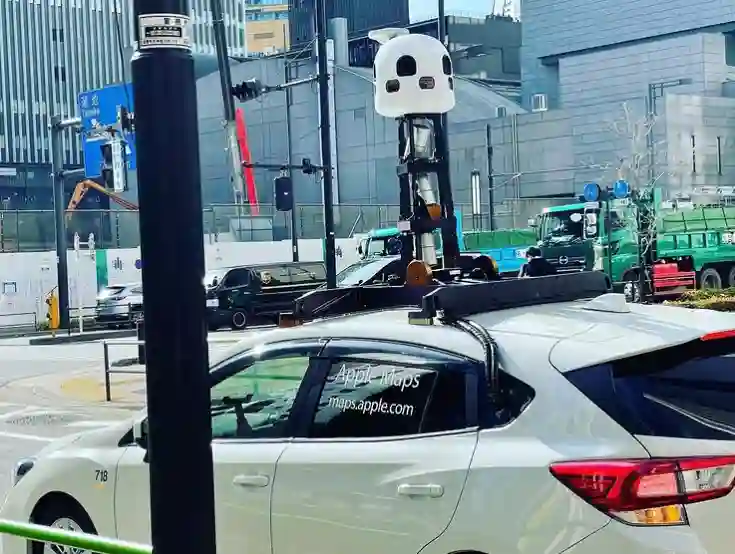 Picture of a Apple Car spotted in Toranomon, Minato, Tokyo, Japan on February 28, 2022.