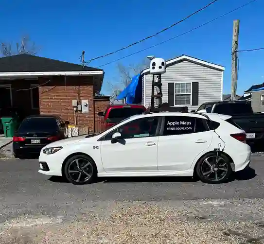 Picture of a Apple Car spotted in Galliano, Louisiana, USA on March 13, 2022.