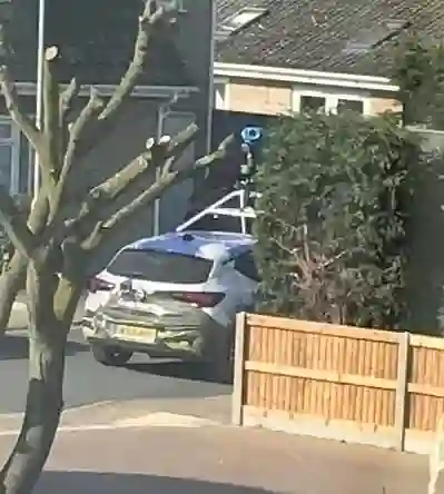 Picture of a Google Car spotted in Colchester on March 24, 2022.
