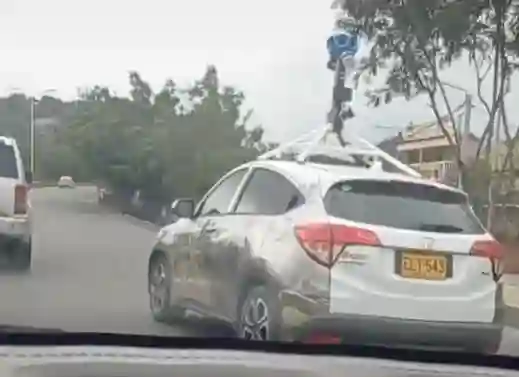 Google Street View car in Cucuta, Colombia