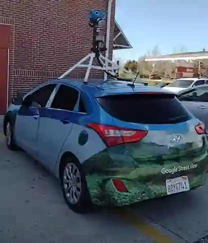 Picture of a Google Car spotted in Baltimore, Maryland, USA on March 29, 2022.