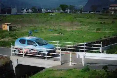 Picture of a Google Car spotted in Fukushima, Japan on April 28, 2022.