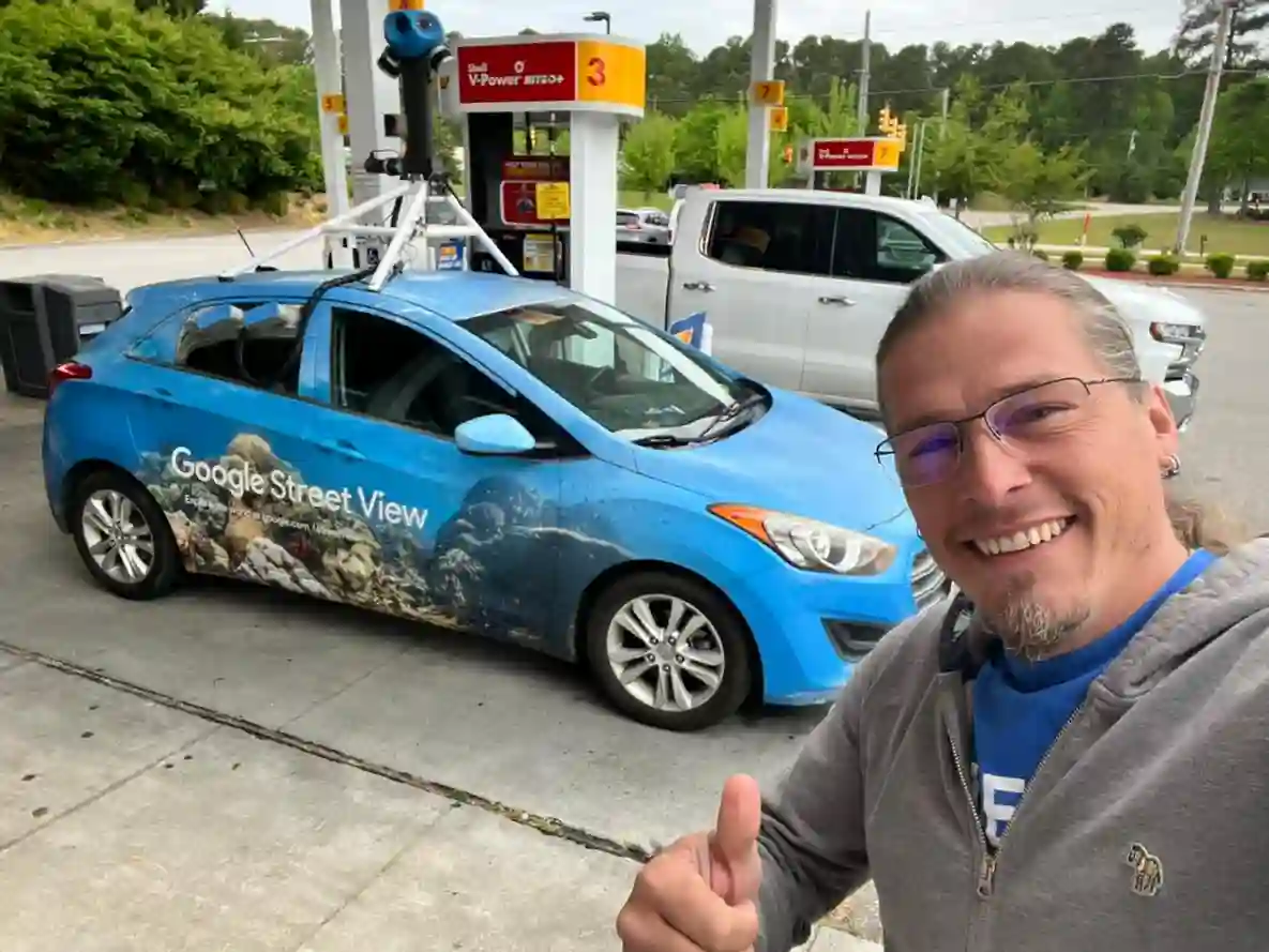 Picture of a Google Car spotted in Nashville, Tennessee, USA on April 29, 2022.