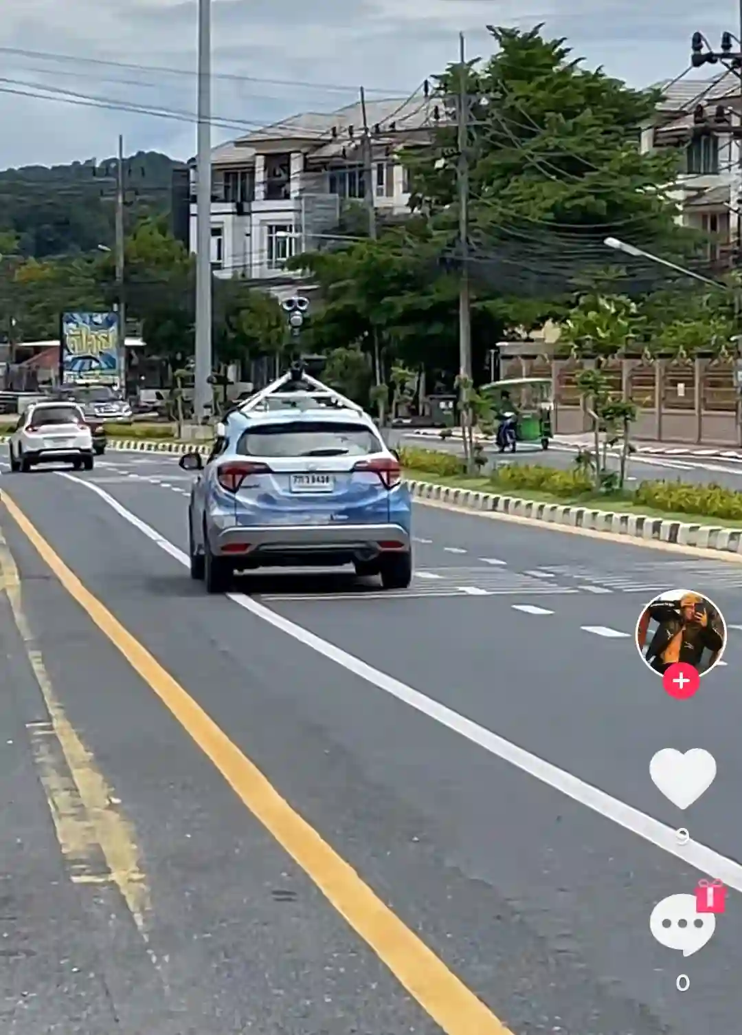 Picture of a Google Car spotted in Phuket, Thailand on May 17, 2022.