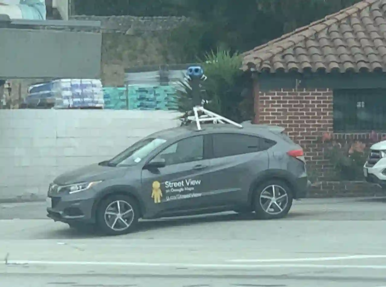 Picture of a Google Car spotted in South Pasadena, California, USA on June 17, 2022.