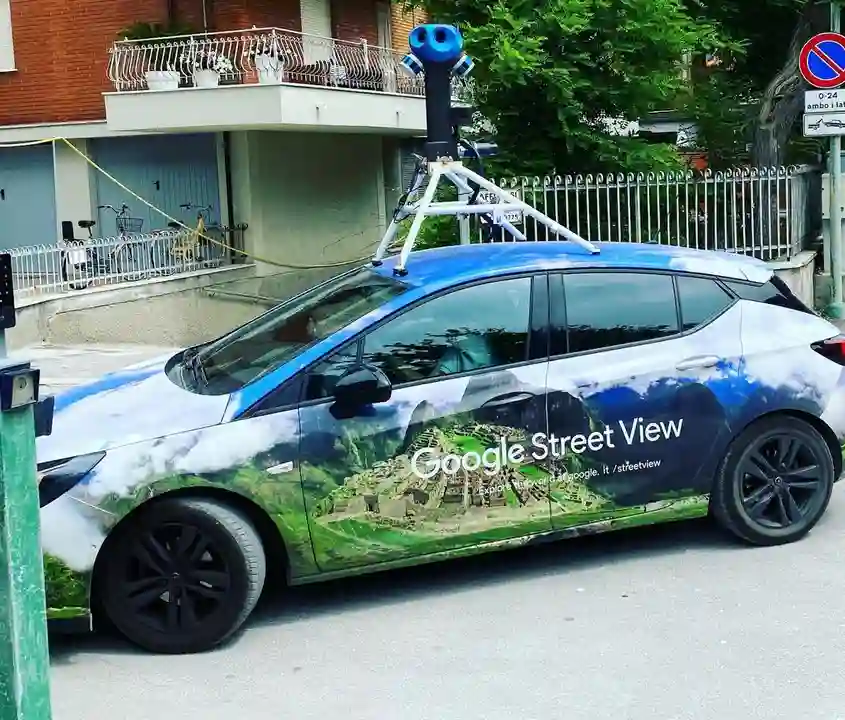 Picture of a Google Car spotted in Bellaria-Igea Marina, Emilia-Romagna, Italy on June 22, 2022.