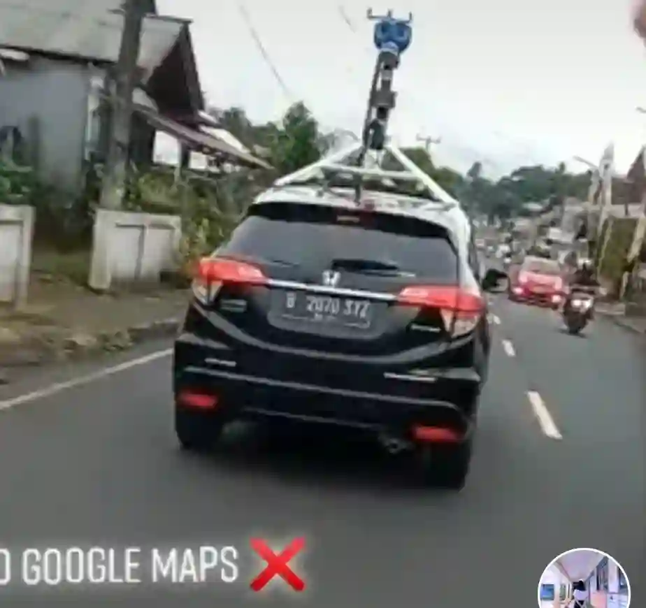 Picture of a Google Car spotted in Manado, North Sulawesi, Indonesia on June 22, 2022.