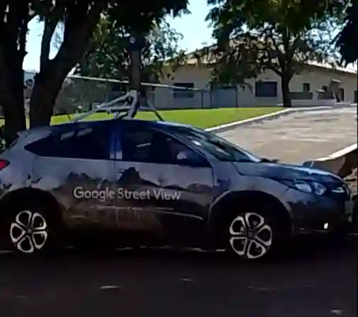 Picture of a Google Car spotted in Congonhinhas, State of Paraná, Brazil on July 1, 2022.