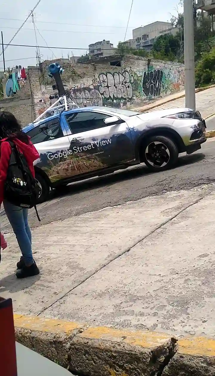 Picture of a Google Car spotted in Naucalpan, Mexico State, Mexico on July 8, 2022.