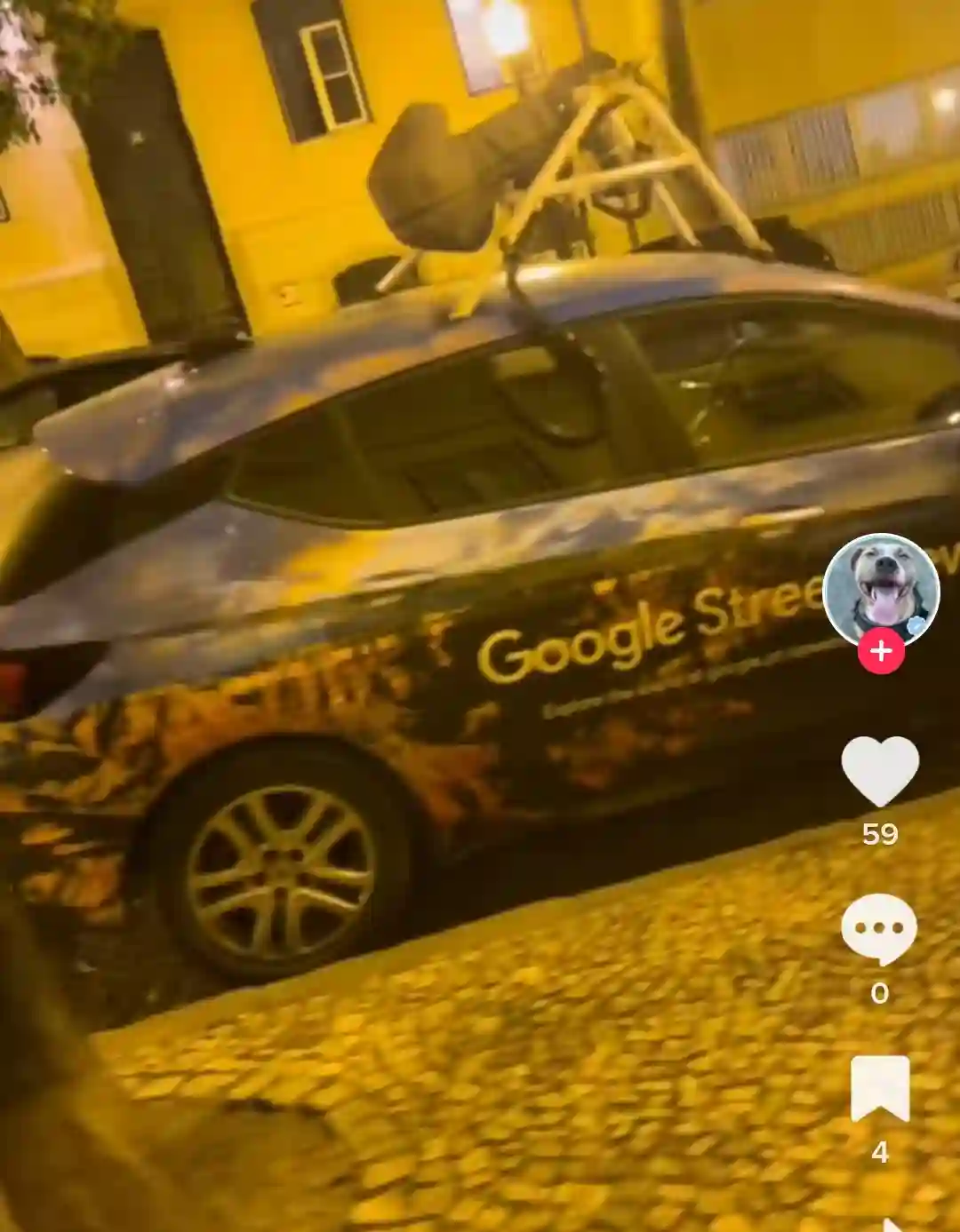 Picture of a Google Car spotted in Lisbon, Portugal on July 12, 2022.