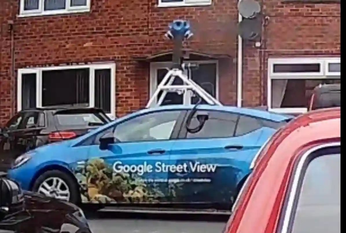 Picture of a Google Car spotted in Barton-upon-Humber, England, UK on July 6, 2022.